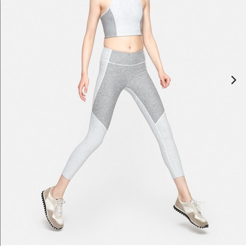 LIKE NEW Outdoor Voices Two-Tone Leggings, size S